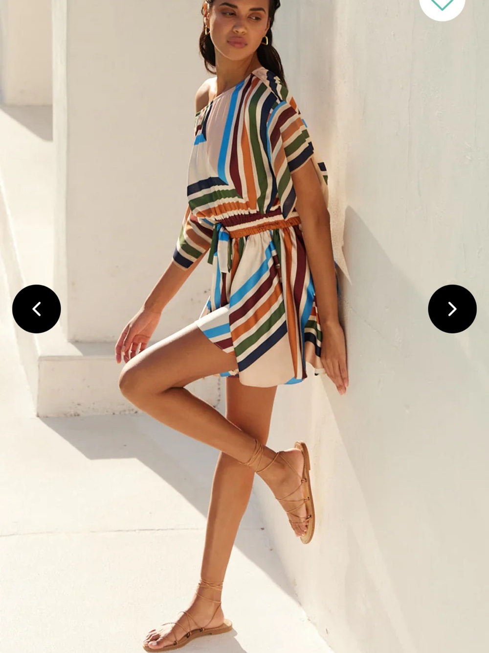 Misa Los Angeles Elia dress San Miguel stripe XS